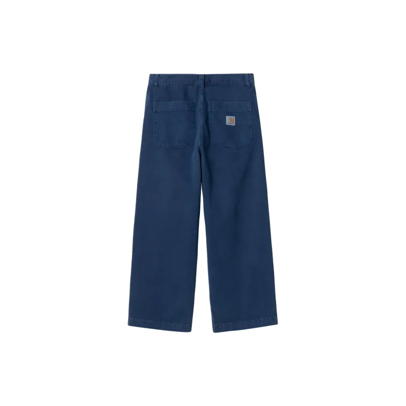 Carhartt WIP Logo Patch Wide Leg Jeans-1