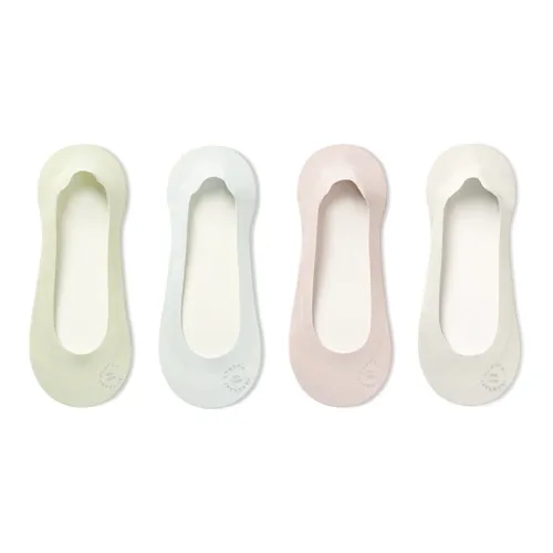 Primeet No Show Socks Women's 4 Pack
