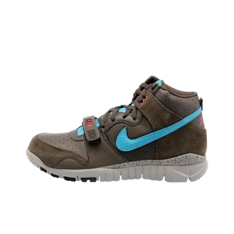 Nike Trainer Dunk High Newsprint Grey-0