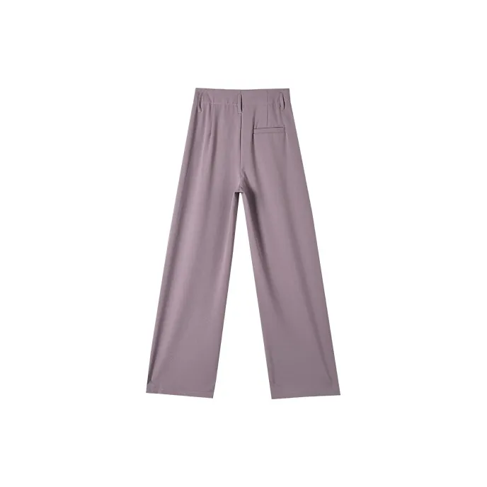 HIPPIEMISS Casual Pants Women's Taro Purple-1