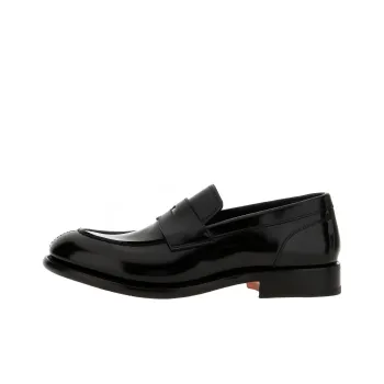 Santoni Loafers Men Black