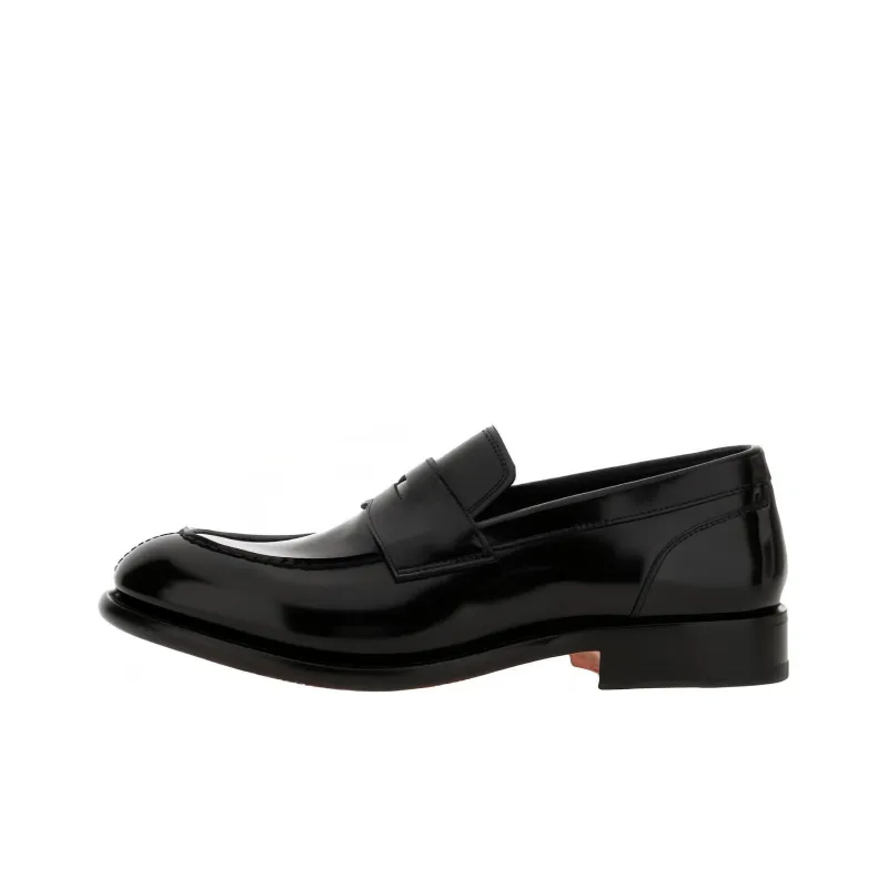 Santoni Loafers Men Black-0