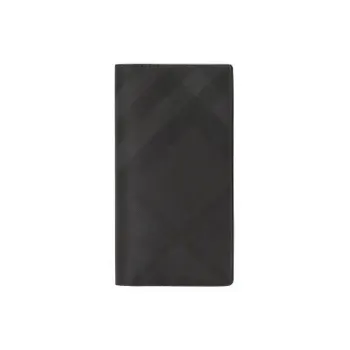 Burberry Leather Wallet Men's Black