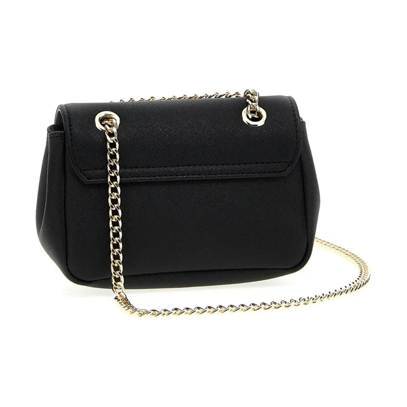 Vivienne Westwood Saffiano Leather Shoulder Bag Crossbody Bag Women's Black-1