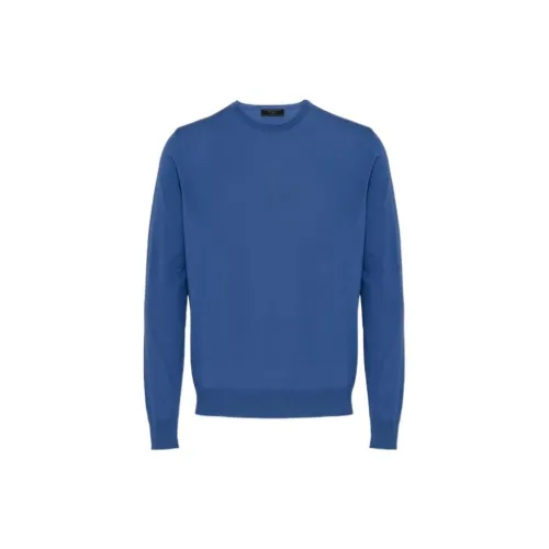 PRADA Sweaters Men Aviation Blue