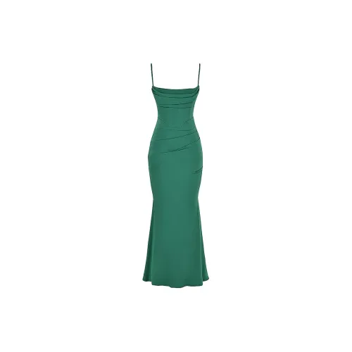 HOUSE OF CB Slip Dresses Women's Forest Green