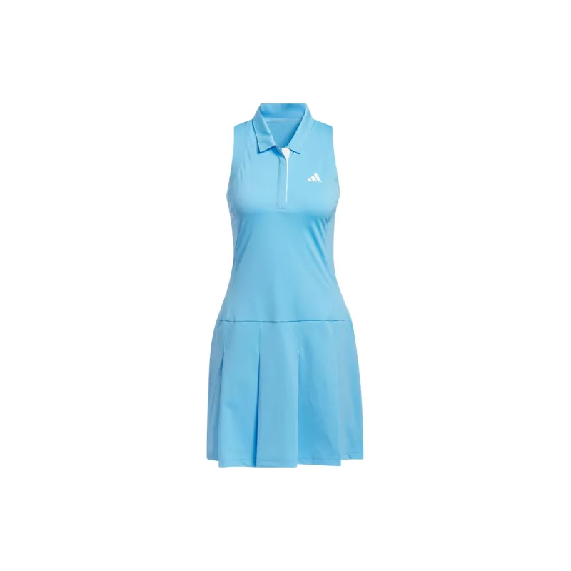 Adidas Ultimate365 Tour Pleated Dress Sleeveless Dress Women's Sky Blue-1
