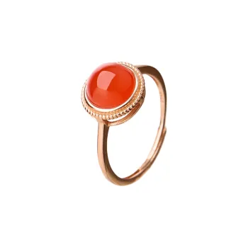 Linguanying S925 Silver Jade Rings Women's