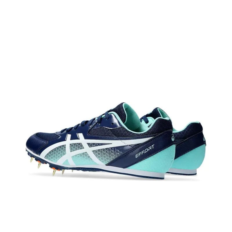 Asics Effort 13 IC/IN Slip Resistant Soccer Shoes Unisex Blue-3