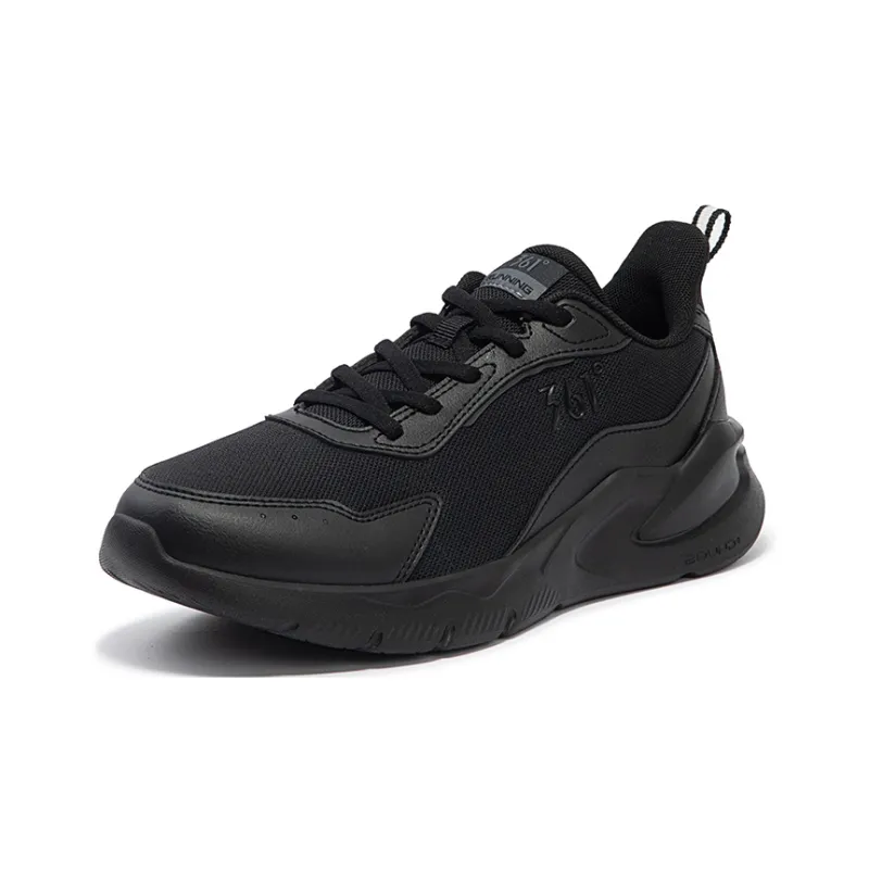 361° Blade Cushioning, Slip Resistant, And Abrasion Resistant Low Top Running Shoes Women's Obsidian Black-1