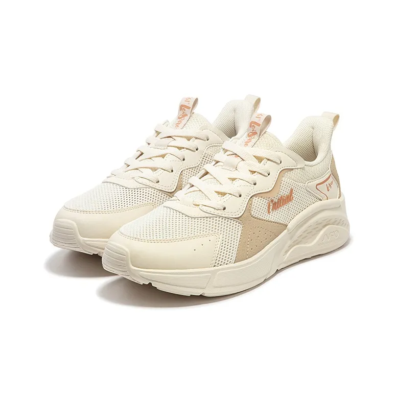 361° Lightweight Comfort Anti Slip And Wear Resistant Breathable Low Top Casual Shoes Men's Apricot Tea Brown-2