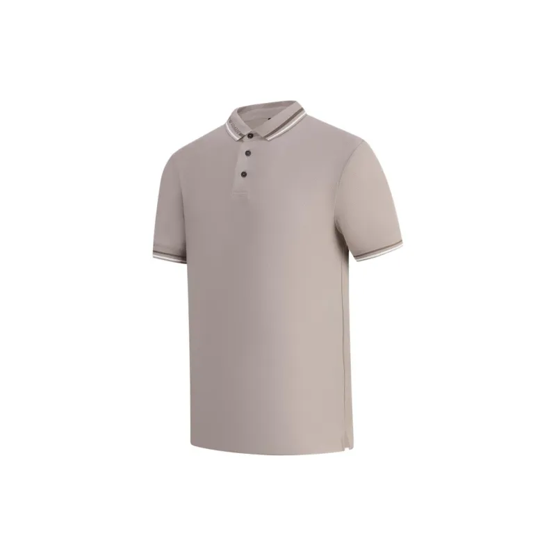 EMPORIO ARMANI Polo Shirt Men's Light Coffee-2