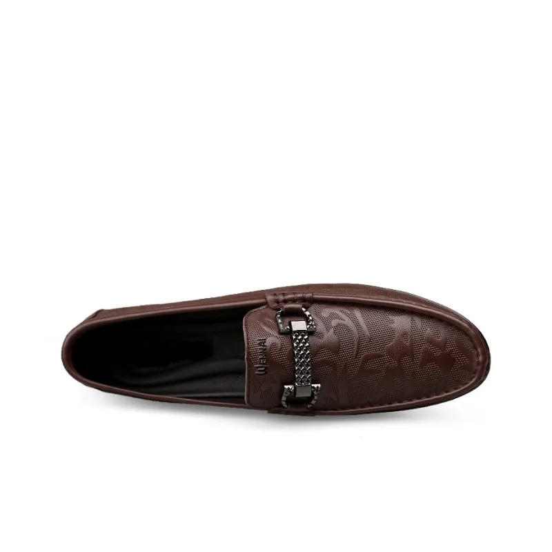 Wen Nai Casual Shoes Men's Brown-4