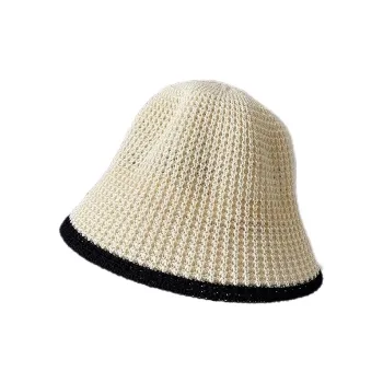 EEEENO Paper Reed Bucket Hats Unisex