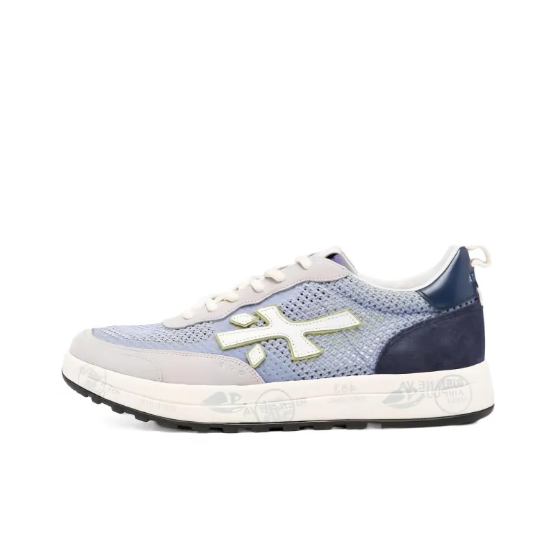 PREMIATA Nous Logo Patch Lace Up Sneakers-0