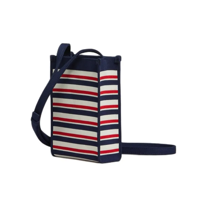 MARNI Polyester Crossbody Bag Shoulder Bag Women's White & Red & Marine Blue-2