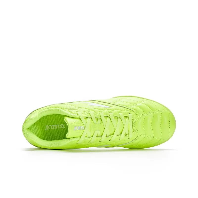 Joma TF Rubber Broken Studs Anti Slip Wear Resistant Soccer Shoes Men's Neon Green-3