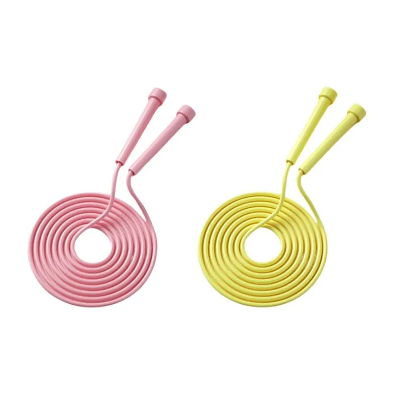 Brute Rabbit Fitness Training Non Countable Jump Ropes Students PVC Cord, Plastic Controller Cord Length 2.8m-60