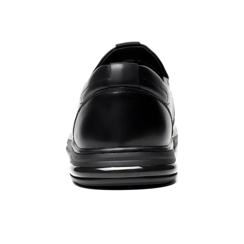 AOKANG Dress Shoes Men Low Top Black-3