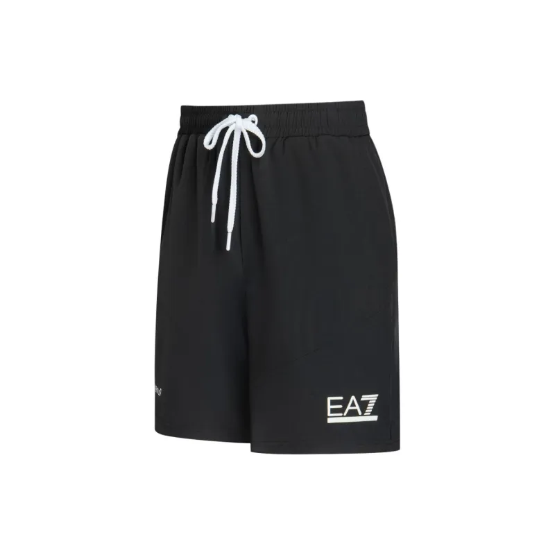 EMPORIO ARMANI EA7 SS24 Casual Shorts Men's Black-2