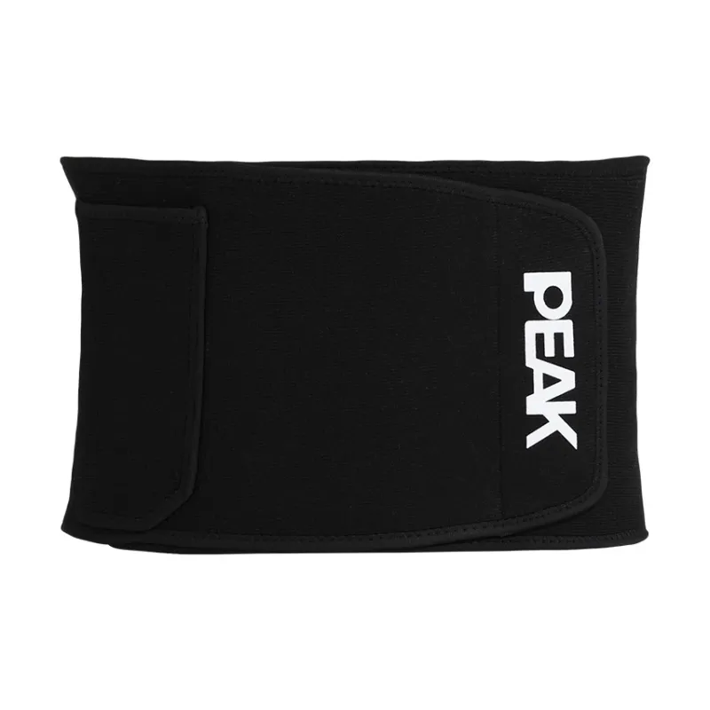PEAK Back Support Braces Breathable Warm Protective Rehabilitation Compression Slip Resistant Black Polyester Unisex-0