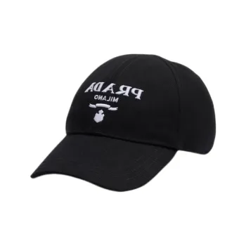 PRADA Logo embossed Baseball Cap