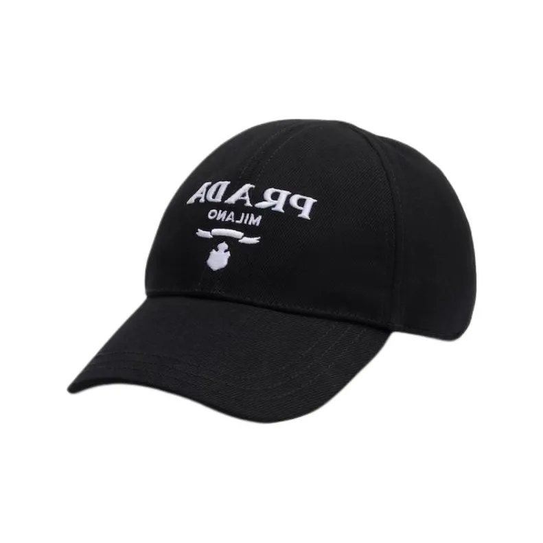 PRADA Logo embossed Baseball Cap-0