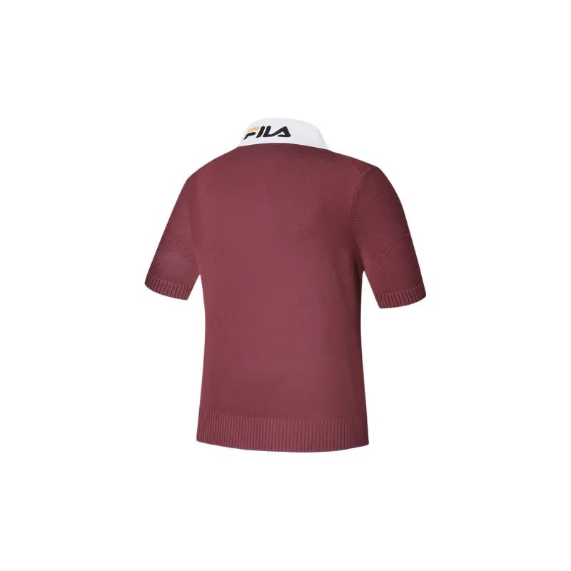 FILA Knitwear Women's Wine Red-2