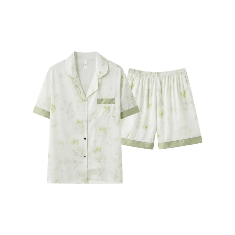 PBENO PD Pajama Set Women's Green-0