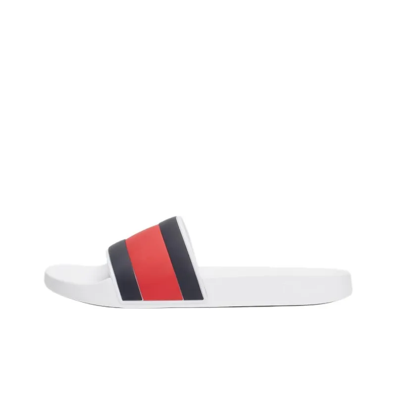 Tommy Hilfiger Slide Slippers Men's White-0