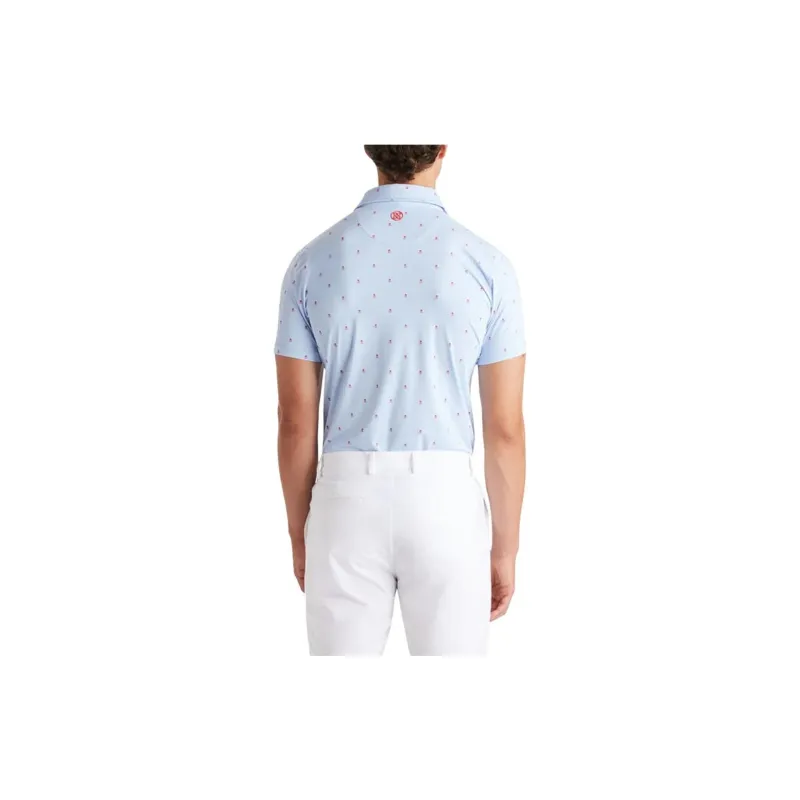 GFORE Polo Shirt Men's Light Blue-1