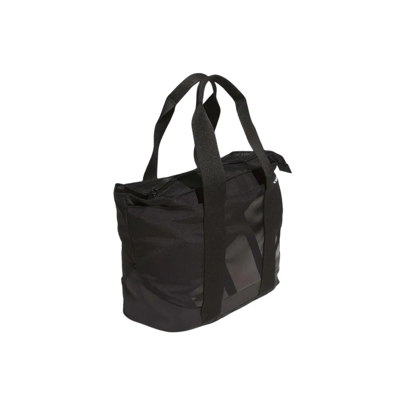Adidas Recycled Polyester Plain Weave Fabric Handbag Men's Black-1