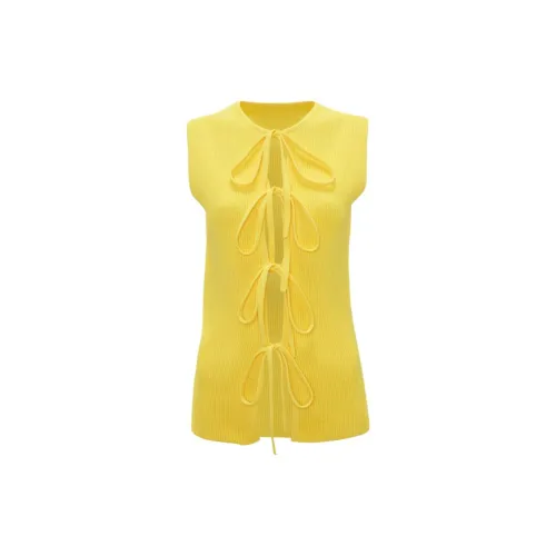 JW Anderson Tank Tops Women's Yellow