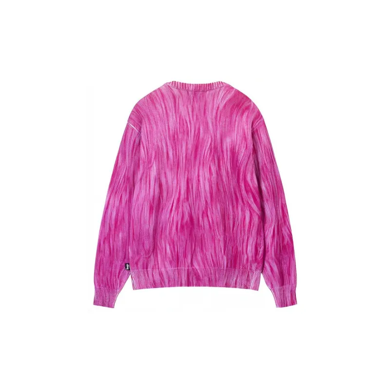 Stussy Printed Fur Sweater-1