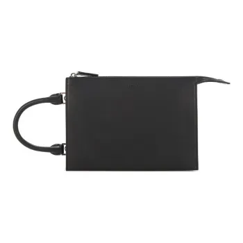 JIL SANDER Cow Leather Shoulder Bag, Crossbody Bag, Handbag Women's Black