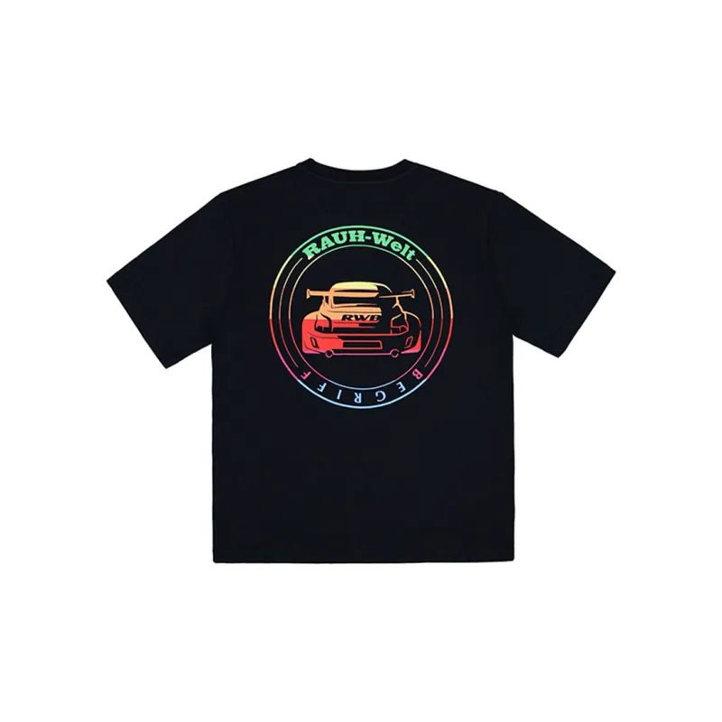 RAUH Welt BEGRIFF Short Sleeved T Shirts Unisex Black-1