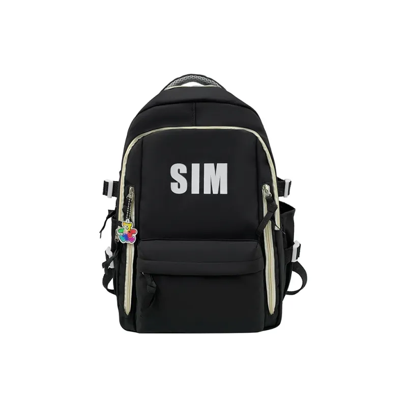 Gerlanx Nylon Backpack Regular Unisex Red/Blue/Black/Brown/Green-2
