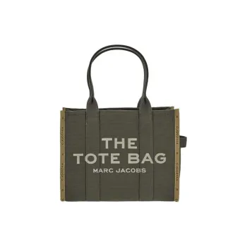 MARC JACOBS Cotton Tote Bag Shopping Bag Shoulder Bag Handbag Women's Copper Green