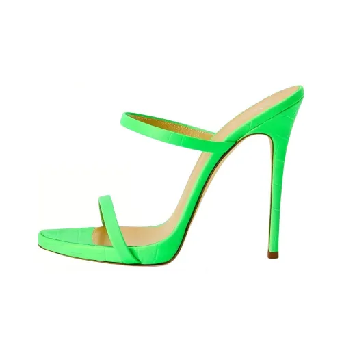Giuseppe Zanotti Darsey 120mm Double strap Leather Mules Women's