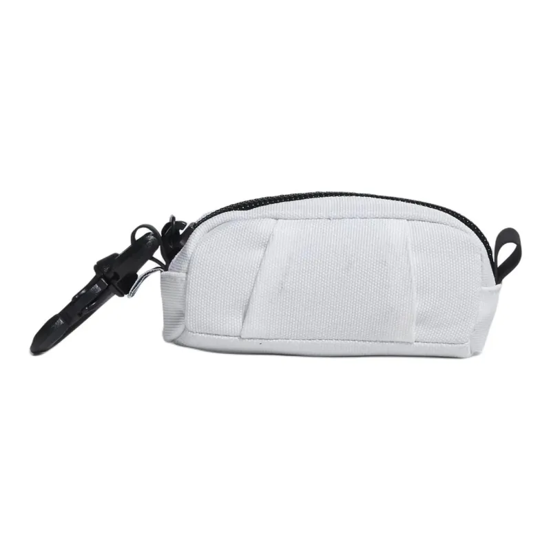 Adidas Recycled Polyester Plain Weave Fabric Polyester Ball Box Storage Bags Men's White-1