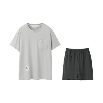 Huggy Kissy Pajama Set Men's Phantom Gray