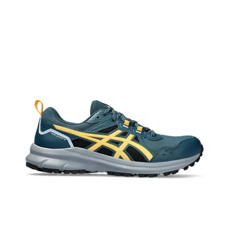 Asics Trail Scout 3 Magnetic Blue Faded Yellow-1