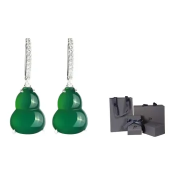 7℃ Jade Earrings Women's