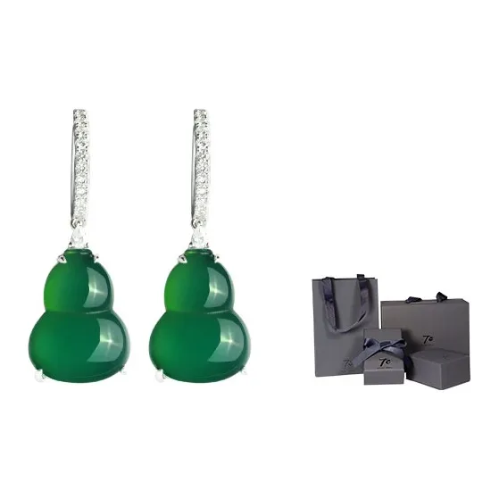 7℃ Jade Earrings Women's-0