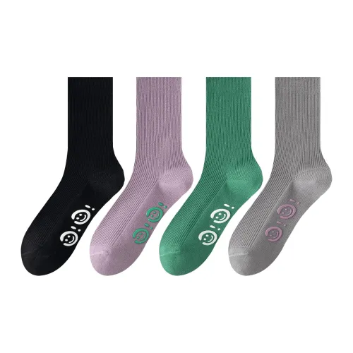 MIZU Mid Calf Socks Women's 4 Pack