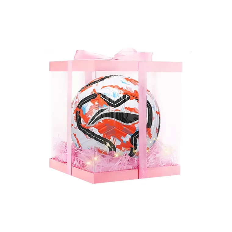 LiNing Size 5 Soccer TPU Seamless Thermal bonding Unisex White Orange Blue-11