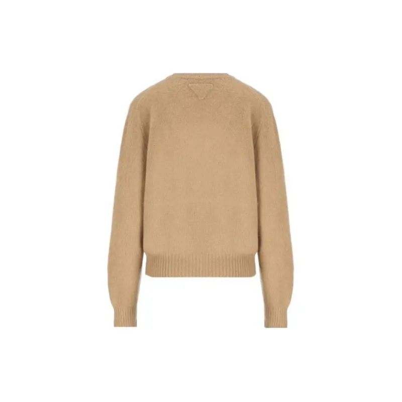 PRADA Crewneck Knitted Jumper-1