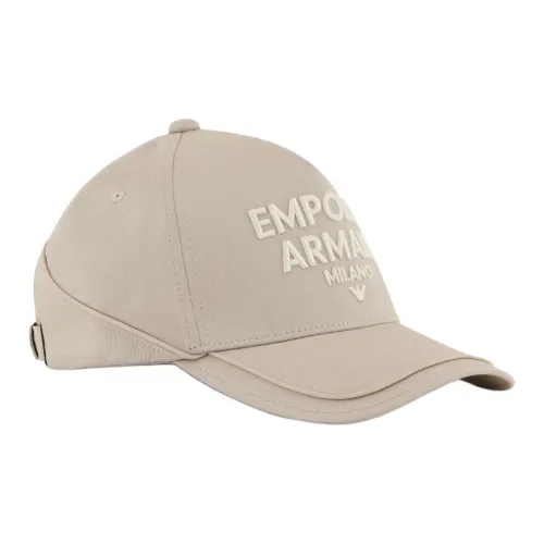 EMPORIO ARMANI Logo-embroidered Cotton Cap