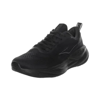 Erke Cushioning Abrasion Resistant Lightweight Low Top Training Shoes Men's Jet Black
