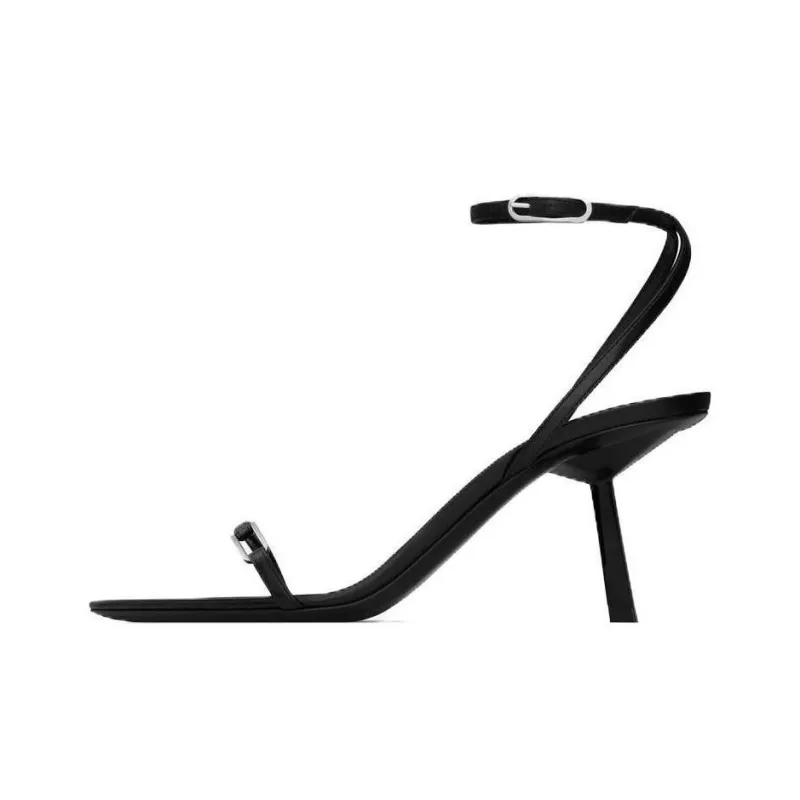 SAINT LAURENT Kitty Open Toe Sandals Women's-0